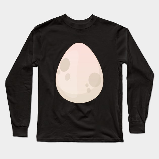 Cartoon Egg Long Sleeve T-Shirt by nickemporium1